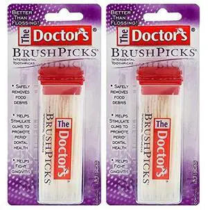 Brushpicks, Interdental Toothpicks, 120 Count (Pack of 2) Brushpicks, Interdental Toothpicks, 120 Count (Pack of 2)