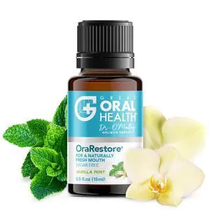 OraRestore Bad Breath Treatment for Adults Halitosis: Dentist Formulated Oral Rinse Concentrate Tooth Oil Liquid Toothpaste, Fresh Breath Mouthwash for Dry Mouth, Oral Care, Healthy Gums & Teeth 15ml OraRestore Bad Breath Treatment for Adults Halitosis: Dentist Formulated Oral Rinse Concentrate Tooth Oil Liquid Toothpaste, Fresh Breath Mouthwash for Dry Mouth, Oral Care, Healthy Gums & Teeth 15ml
