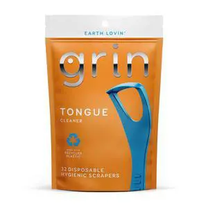 Tongue Cleaner, 32 Count, Disposable Tongue Cleaner, Hygienic Scraper, Recycled Plastic, Clean Tongue, Promote Fresh Breath, Includes Safe Fold- Back Tooth Pick Tongue Cleaner, 32 Count, Disposable Tongue Cleaner, Hygienic Scraper, Recycled Plastic, Clean Tongue, Promote Fresh Breath, Includes Safe Fold- Back Tooth Pick