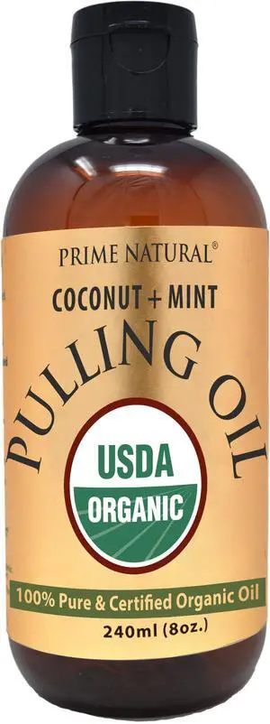 Oil Pulling with Organic Coconut & Organic Peppermint Oil 8oz | Cocomint | Natural Oral Care & Teeth Whitening | Alcohol Free Mouthwash Freshens Breath, Healthier Teeth & Gums Oil Pulling with Organic Coconut & Organic Peppermint Oil 8oz | Cocomint | Natural Oral Care & Teeth Whitening | Alcohol Free Mouthwash Freshens Breath, Healthier Teeth & Gums