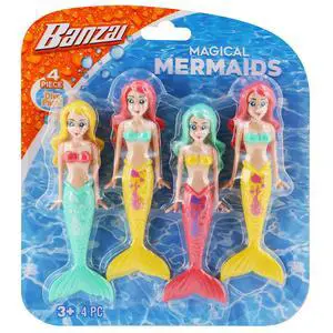 Dive Mermaids 4pc Colors May Vary Dive Mermaids 4pc Colors May Vary