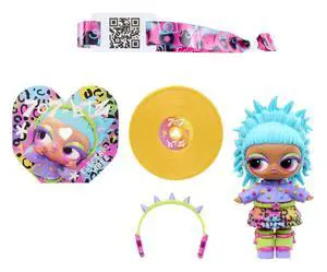 Music Festival Dolls with Collectible Vinyl Albums, Interactive Unboxing, 7 Total Surprises Collect All 8 Unique Styles! Gift for Kids Ages 4+ Music Festival Dolls with Collectible Vinyl Albums, Interactive Unboxing, 7 Total Surprises Collect All 8 Unique Styles! Gift for Kids Ages 4+