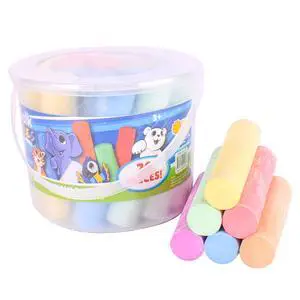 Sidewalk Chalk Set for Kids with Storage, Washable, Jumbo Colored Chalk for Outdoor Play and Chalkboard Art - Ages 3+ (20 Pieces, Multicolor) Sidewalk Chalk Set for Kids with Storage, Washable, Jumbo Colored Chalk for Outdoor Play and Chalkboard Art - Ages 3+ (20 Pieces, Multicolor)