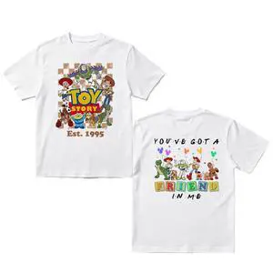 2026 Toy Movie Story 5 Series T-Shirt for Men Women Kids,Double-Sided Printing Pattern, Soft Cotton Casual Shirt, Gift Tee (White, 9-10 Years) 2026 Toy Movie Story 5 Series T-Shirt for Men Women Kids,Double-Sided Printing Pattern, Soft Cotton Casual Shirt, Gift Tee (White, 9-10 Years)