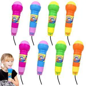 8 PCS Toy Microphones for Kids Karaoke Mics for Children Lightweight Music Toys Fun Supplies for Birthday Picnic BBQ or Party 8 PCS Toy Microphones for Kids Karaoke Mics for Children Lightweight Music Toys Fun Supplies for Birthday Picnic BBQ or Party