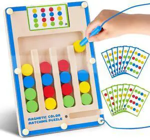 Kids Montessori Magnetic Wooden Toys: 3 4 5 6 7 Year Old Birthday Gift for Boys Girls Age 4-7 Preschool Educational Learning Activities Toy Sensory Autistic Puzzle Maze Game Present for Toddlers Kids Montessori Magnetic Wooden Toys: 3 4 5 6 7 Year Old Birthday Gift for Boys Girls Age 4-7 Preschool Educational Learning Activities Toy Sensory Autistic Puzzle Maze Game Present for Toddlers