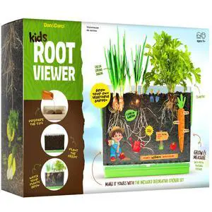 Root Viewer Kit for Kids - Grow Your Own Plant for Boys & Girls Gifts - Science STEM Toy & Craft Growing Kits for Ages 4-8 Birthday Gifts for Boy, Girl 4, 5, 6, 7, 8, Year Old Root Viewer Kit for Kids - Grow Your Own Plant for Boys & Girls Gifts - Science STEM Toy & Craft Growing Kits for Ages 4-8 Birthday Gifts for Boy, Girl 4, 5, 6, 7, 8, Year Old