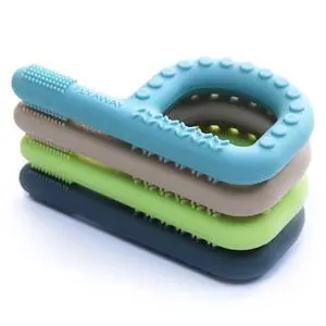 Teething Toys for Baby 3-6 6-12 Months 4 Pack P Shape, Sensory Toys for Kids Babies Toddlers Oral Motor Stimulation, Sensory Chew Toys for Autistic Children, Silicone Chewy Necklaces for Kids Adults Teething Toys for Baby 3-6 6-12 Months 4 Pack P Shape, Sensory Toys for Kids Babies Toddlers Oral Motor Stimulation, Sensory Chew Toys for Autistic Children, Silicone Chewy Necklaces for Kids Adults