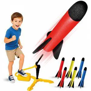 Rocket Launcher for Kids - Outdoor Toys for Kids Ages 4-8 Years - 3 4 5 6 7 Year Old Boy Birthday Gift - Rockets Kids Toys for Boys & Girls - 3 Year Old Gifts - Outside Fun Toddler Toys 3-5 Rocket Launcher for Kids - Outdoor Toys for Kids Ages 4-8 Years - 3 4 5 6 7 Year Old Boy Birthday Gift - Rockets Kids Toys for Boys & Girls - 3 Year Old Gifts - Outside Fun Toddler Toys 3-5