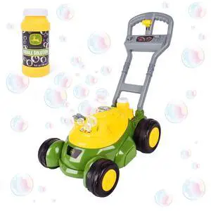 Bubble Lawn Mower for Toddlers, Bubble Blowing Machines, Indoor and Outdoor Gardening Toy, Birthday, Party Favor for Preschool Girls and Boys, No Batteries Required, 2+ Bubble Lawn Mower for Toddlers, Bubble Blowing Machines, Indoor and Outdoor Gardening Toy, Birthday, Party Favor for Preschool Girls and Boys, No Batteries Required, 2+