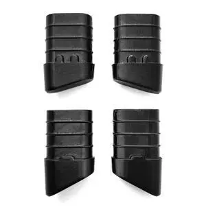 Lifetime Folding Chair Replacement Foot Caps (Set of 4), Black Lifetime Folding Chair Replacement Foot Caps (Set of 4), Black