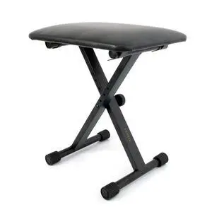Keyboard Bench X-Style Height Adjustable Padded Cushion Foldable Stool Portable Seat Keyboard Chair for Keyboards Piano Guitar (Black) Keyboard Bench X-Style Height Adjustable Padded Cushion Foldable Stool Portable Seat Keyboard Chair for Keyboards Piano Guitar (Black)