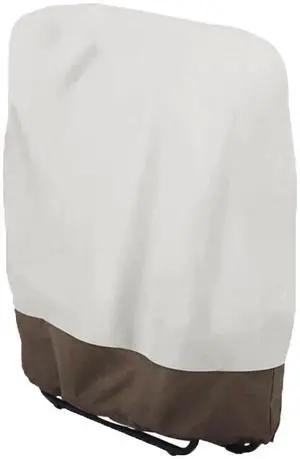 420D Oxford Waterproof UV Resistant Outdoor Zero Gravity Folding Chair Cover Waterproof Dustproof Lawn Patio Furniture Covers All Weather Protection Garden Chairs Cover (Beige+Coffee color) 420D Oxford Waterproof UV Resistant Outdoor Zero Gravity Folding Chair Cover Waterproof Dustproof Lawn Patio Furniture Covers All Weather Protection Garden Chairs Cover (Beige+Coffee color)