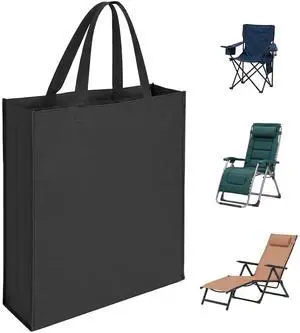 Zero Gravity Chair Carry Bag Waterproof Heavy Duty Folding Chair Cover for Outdoor Recliner Beach Lounge Chair Lawn Camping Chair Storage Handbag, Black Zero Gravity Chair Carry Bag Waterproof Heavy Duty Folding Chair Cover for Outdoor Recliner Beach Lounge Chair Lawn Camping Chair Storage Handbag, Black
