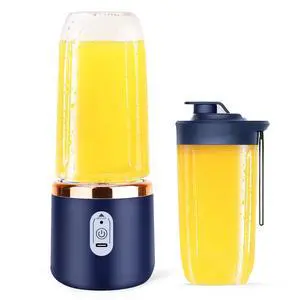 Portable Auto Juice Cup - 400ML Capacity, Gem Blue, USB Charging, High-Speed Blender for Smoothies, Milkshakes, & More Portable Auto Juice Cup - 400ML Capacity, Gem Blue, USB Charging, High-Speed Blender for Smoothies, Milkshakes, & More