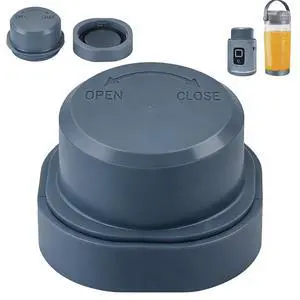 2-in-1 Blade Cover & Vessel Cap for Ninja Blast Portable Blender BC100 & BC151 Series, Leakproof Ninja Replacement Parts, Food Grade, Dishwasher Safe,Blue 2-in-1 Blade Cover & Vessel Cap for Ninja Blast Portable Blender BC100 & BC151 Series, Leakproof Ninja Replacement Parts, Food Grade, Dishwasher Safe,Blue