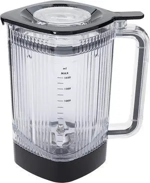 Enfinigy 48-oz Power Blender Jar with Cross Blade and Vacuum Lid - Black Enfinigy 48-oz Power Blender Jar with Cross Blade and Vacuum Lid - Black