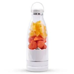 Smoothie Blender Personal Size Juicer 17oz Big Capacity USB-C Rechargeable (Ivory) Smoothie Blender Personal Size Juicer 17oz Big Capacity USB-C Rechargeable (Ivory)