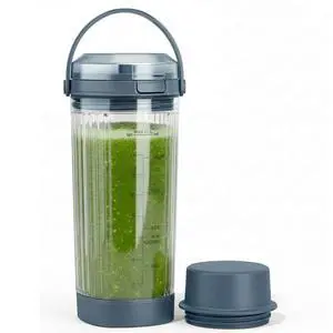 Ninja Blast Accessories - 4pcs Replacement 18oz Blending Vessel Cup, Cap, Leakproof-Lid & Sip Spout and Blade Cover, BPA Free Compatible with Ninja Blast Portable Blender BC100 & BC151 Series Blue Ninja Blast Accessories - 4pcs Replacement 18oz Blending Vessel Cup, Cap, Leakproof-Lid & Sip Spout and Blade Cover, BPA Free Compatible with Ninja Blast Portable Blender BC100 & BC151 Series Blue
