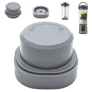 Blade Cover & Vessel Cap for Ninja Blast Portable Blender - Compatible with BC100/BC151 Series, Food Grade Leakproof Replacement Part, Dishwasher Safe Blade Cover & Vessel Cap for Ninja Blast Portable Blender - Compatible with BC100/BC151 Series, Food Grade Leakproof Replacement Part, Dishwasher Safe