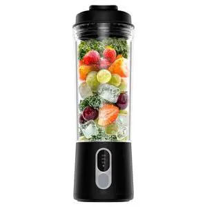 Portable Personal Size Blender for Smoothies - 20oz Cordless Small Mini Blender Type-C Rechargeable, BPA-Free Juice Cup & Leak-proof Travel Lid, Freshly Squeezed Drinks Anytime, Anywhere Portable Personal Size Blender for Smoothies - 20oz Cordless Small Mini Blender Type-C Rechargeable, BPA-Free Juice Cup & Leak-proof Travel Lid, Freshly Squeezed Drinks Anytime, Anywhere