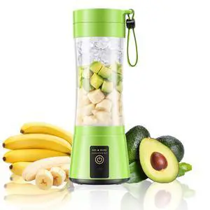Mini Portable Blender for Smoothies - Personal Size Blender with 380Ml BPA Free Cup & 6 Blades, Convenient for Travel Sports Picnic Mini Portable Blender for Smoothies - Personal Size Blender with 380Ml BPA Free Cup & 6 Blades, Convenient for Travel Sports Picnic