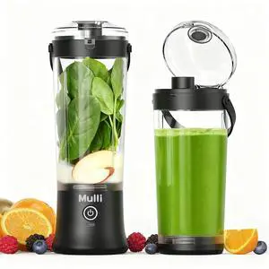 Portable Blender,17oz Portable Blender for Shakes & Smoothies, USB-C Rechargeable, BPA-Free, with Leak-Proof Lid & Straw Lid, Dishwasher Safe Cups Portable Blender,17oz Portable Blender for Shakes & Smoothies, USB-C Rechargeable, BPA-Free, with Leak-Proof Lid & Straw Lid, Dishwasher Safe Cups