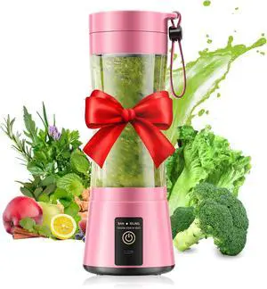 Cordless Personal Size Portable Blender - 12 Oz Blender for Smoothies and Shakes with BPA Free Traveling Juice Cup, 6 Blades for Powerful Blending, Suit for Sports/Travel/Home Cordless Personal Size Portable Blender - 12 Oz Blender for Smoothies and Shakes with BPA Free Traveling Juice Cup, 6 Blades for Powerful Blending, Suit for Sports/Travel/Home