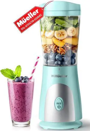 -Duty Personal Blender for Shakes and Smoothies with a 15 Oz Travel Cup and Lid, Juices, Baby Food, Portable Blender & Food Processor, Turquoise -Duty Personal Blender for Shakes and Smoothies with a 15 Oz Travel Cup and Lid, Juices, Baby Food, Portable Blender & Food Processor, Turquoise