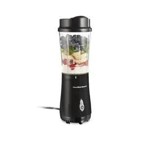 Portable for Shakes and Smoothies, 14 Oz BPA Free Travel Cup & Lid, Durable Stainless Steel Blades, Personal Smoothie, Black (51101AG) Portable for Shakes and Smoothies, 14 Oz BPA Free Travel Cup & Lid, Durable Stainless Steel Blades, Personal Smoothie, Black (51101AG)