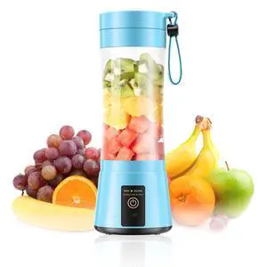 Personal Size Portable Blender Cordless - Mini Blender for Smoothies and Shakes with 380Ml BPA Free Cup, High Speed & Efficient Mixing, Easily Squeezed in Sports/Travel/Home Personal Size Portable Blender Cordless - Mini Blender for Smoothies and Shakes with 380Ml BPA Free Cup, High Speed & Efficient Mixing, Easily Squeezed in Sports/Travel/Home