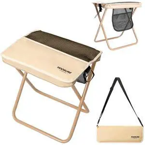 16" Extra Tall XL Portable Chair for Adults, Collapsible Purse Chair Heavy Duty Camp Seat with 3 Storage Pockets for Fishing Hiking Gardening, Lightweight Travel Purse Stool 16" Extra Tall XL Portable Chair for Adults, Collapsible Purse Chair Heavy Duty Camp Seat with 3 Storage Pockets for Fishing Hiking Gardening, Lightweight Travel Purse Stool