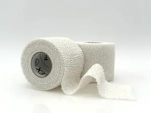 PowerFlex Self-Adhering Sports Wrap for Injury Prevention & Post-Injury Stability Medical-Grade, Sweat & Water Resistant First Aid Wrap for Athletes - White, 2 inch, 2 Rolls PowerFlex Self-Adhering Sports Wrap for Injury Prevention & Post-Injury Stability Medical-Grade, Sweat & Water Resistant First Aid Wrap for Athletes - White, 2 inch, 2 Rolls