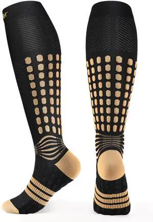 Copper Compression Socks, Medical Graduated Socks with Patented Design for Pain Relief, Women & Men Circulation, Swelling, Travel, Pregnancy, Flight, Nurses, Running, Athletic1 Pair, 20-30mmHg Copper Compression Socks, Medical Graduated Socks with Patented Design for Pain Relief, Women & Men Circulation, Swelling, Travel, Pregnancy, Flight, Nurses, Running, Athletic1 Pair, 20-30mmHg