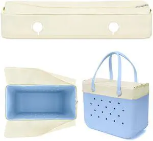 Beach Bag Lid Only Compatible with Original Extra Large Bogg Bag Accessories Zipper Topper Lid with Wide Opening Water Resistant Cover Top for Beach Pool Sport Mom (Beige, XL) Beach Bag Lid Only Compatible with Original Extra Large Bogg Bag Accessories Zipper Topper Lid with Wide Opening Water Resistant Cover Top for Beach Pool Sport Mom (Beige, XL)