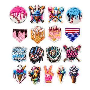 Baseball Shoe Charms Accessories Sports Shoes Decoration Charm for Girls Boys Men Women Party Favor Baseball Shoe Charms Accessories Sports Shoes Decoration Charm for Girls Boys Men Women Party Favor