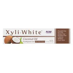Solutions, Xyliwhite Toothpaste Gel, Coconut Oil, Cleanses and Whitens, Cool Coconut-Mint Taste, 6.4-Ounce Solutions, Xyliwhite Toothpaste Gel, Coconut Oil, Cleanses and Whitens, Cool Coconut-Mint Taste, 6.4-Ounce
