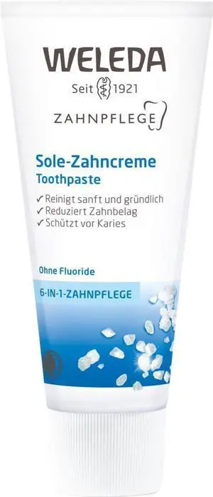 Natural Salt Toothpaste, 2.5 Ounce (Pack of 1) Natural Salt Toothpaste, 2.5 Ounce (Pack of 1)