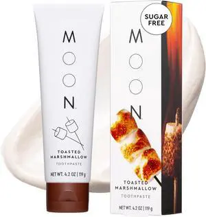 Toothpaste, Toasted Marshmallow Flavor, 4.2 Oz, No Fluoride or Sugar, Gentle on Enamel, Gums & Teeth, Whitening Toothpaste for Adults & Children 2 Years+ Toothpaste, Toasted Marshmallow Flavor, 4.2 Oz, No Fluoride or Sugar, Gentle on Enamel, Gums & Teeth, Whitening Toothpaste for Adults & Children 2 Years+