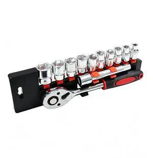 Socket Wrench Set 12-Piece 1/4 Inch Drive Socket Wrench Set 12-Piece 1/4 Inch Drive