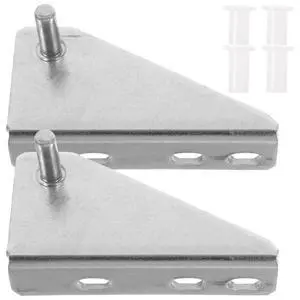 Refrigerator Hinge Replacement Freezer Door Hinge Set with Noise-Reducing Caps Metal Door Hardware for Smooth Opening and Closing Home Kitchen and Commercial Use 3.34 X 1.77 X 1.77 in Refrigerator Hinge Replacement Freezer Door Hinge Set with Noise-Reducing Caps Metal Door Hardware for Smooth Opening and Closing Home Kitchen and Commercial Use 3.34 X 1.77 X 1.77 in