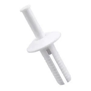 30 Pack 014973169992 Nylon Nail Drive Anchors, 1/4 x 1 30 Pack 014973169992 Nylon Nail Drive Anchors, 1/4 x 1