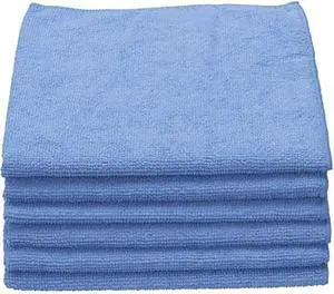 16 x 16 Microfiber Ultra-Absorbent Cloths, 6 Pack, Trap and Hold Dust and Dirt, All-Purpose Scrubbing Cloths, Household Cleaning Tools, Dusting Supplies 16 x 16 Microfiber Ultra-Absorbent Cloths, 6 Pack, Trap and Hold Dust and Dirt, All-Purpose Scrubbing Cloths, Household Cleaning Tools, Dusting Supplies