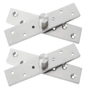 2 Pack Door Pivot Hinge 360°Rotation Hidden Door Hinge Concealing Door Hinge Household Hinge Hidden Bookcase Hinges Secret, Stainless Steel Rotation Door Pivot Hinges Hardware,Small 2 Pack Door Pivot Hinge 360°Rotation Hidden Door Hinge Concealing Door Hinge Household Hinge Hidden Bookcase Hinges Secret, Stainless Steel Rotation Door Pivot Hinges Hardware,Small