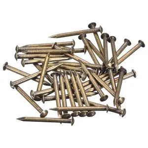 35Pcs Small Tiny Nails 2x25mm(DxL) Tiny Brass Nails Hardware Round Head Brass Nail for Wooden DIY Projects Decorative Boxes Household, Bronze Tone 35Pcs Small Tiny Nails 2x25mm(DxL) Tiny Brass Nails Hardware Round Head Brass Nail for Wooden DIY Projects Decorative Boxes Household, Bronze Tone