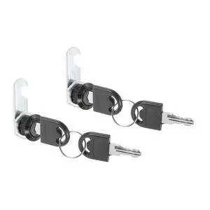 Cabinet Lock with Keys 2 Pcs 5/8"(16mm) Cam Locks Zinc Alloy Tool Box Lock Replacement Keyed Alike for Drawer Cupboard Household Mailbox RV Door Lock, Black Cabinet Lock with Keys 2 Pcs 5/8"(16mm) Cam Locks Zinc Alloy Tool Box Lock Replacement Keyed Alike for Drawer Cupboard Household Mailbox RV Door Lock, Black