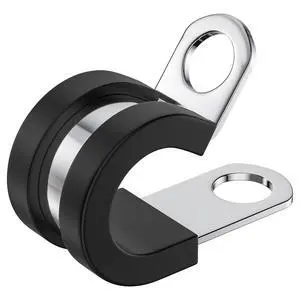 20 PCS 3/16 Inch Cable Clamps - Stainless Steel, Insulated, Hose & Pipe Clamps 20 PCS 3/16 Inch Cable Clamps - Stainless Steel, Insulated, Hose & Pipe Clamps