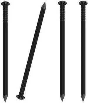 400 PCS Round Head Nails, 1 Inches Hardware Nail, Nails for Hanging Pictures, Wood Nails, Black Nails, Household Nails 400 PCS Round Head Nails, 1 Inches Hardware Nail, Nails for Hanging Pictures, Wood Nails, Black Nails, Household Nails