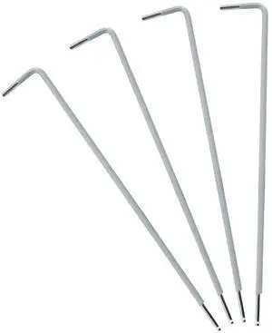 1.5mm Ball End Hex Key Wrench, Gray, 4 Pack 1.5mm Ball End Hex Key Wrench, Gray, 4 Pack