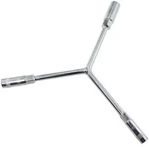 Y Shaped Three Way Socket Wrench 8/10/12mm High Carbon Steel Torque Spanner Automotive and Motorcycle Repair Hardware Tool Suitable for Electronic Devices and Mechanical Tool Y Shaped Three Way Socket Wrench 8/10/12mm High Carbon Steel Torque Spanner Automotive and Motorcycle Repair Hardware Tool Suitable for Electronic Devices and Mechanical Tool